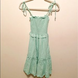 Teal sundress